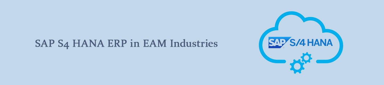 SAP S4 HANA ERP in EAM Industries